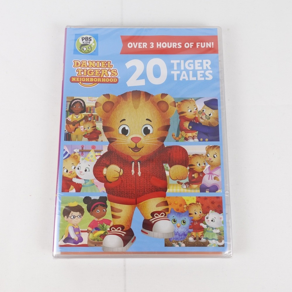 Daniel Tigers Neighborhood 20 Tiger Tales DVD PBS Kids Show Cartoon Family